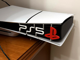 کاور کنسول بازی PS5 Slim طرح لوگو پلیاستیشن