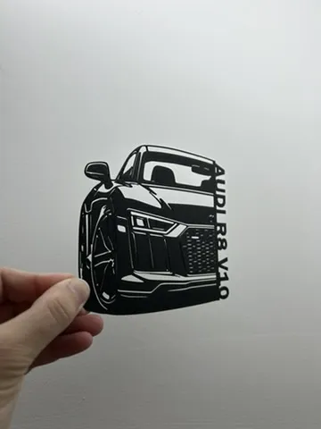 تابلو دیواری آئودی R8 V10