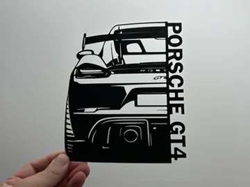 تابلو دیواری پورشه GT4