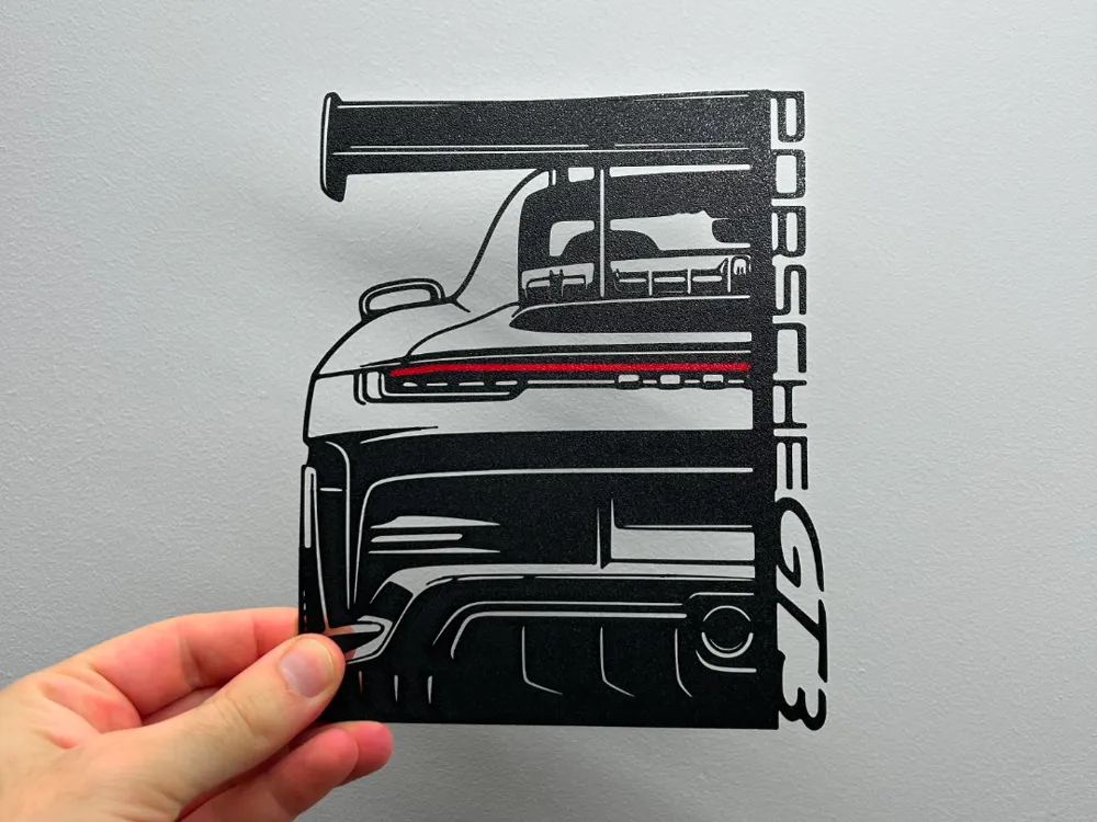 تابلو دیواری پورشه 911 GT3