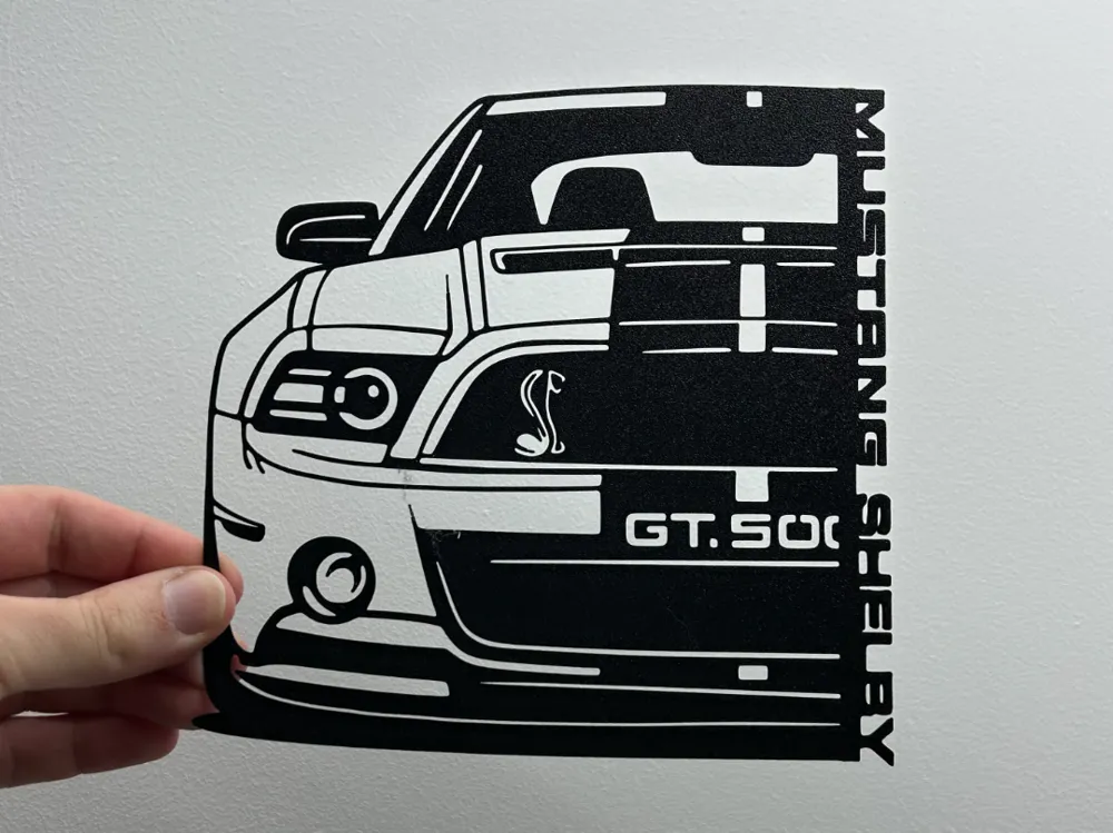 تابلو دیواری فورد موستانگ شلبی GT500