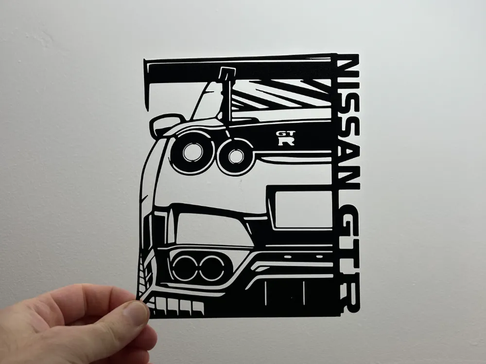 تابلو دیواری نیسان GT-R R35