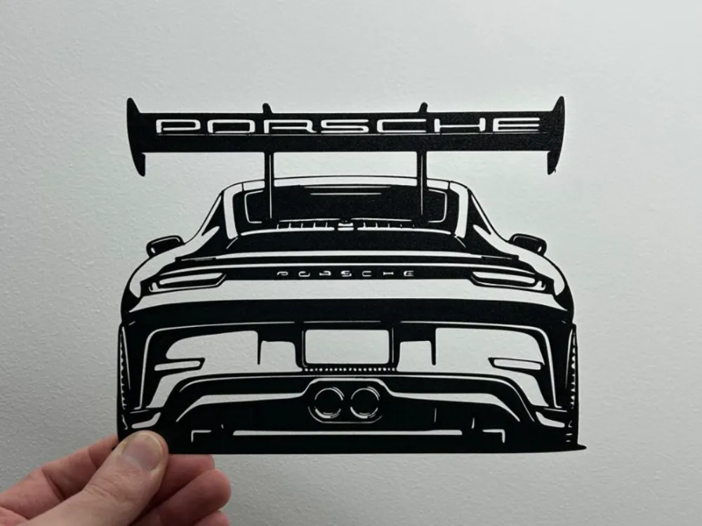 تابلو دیواری پورشه 911 GT3