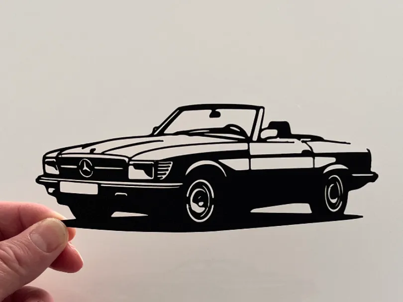 تابلو دیواری مرسدس بنز 380SL مدل 1985