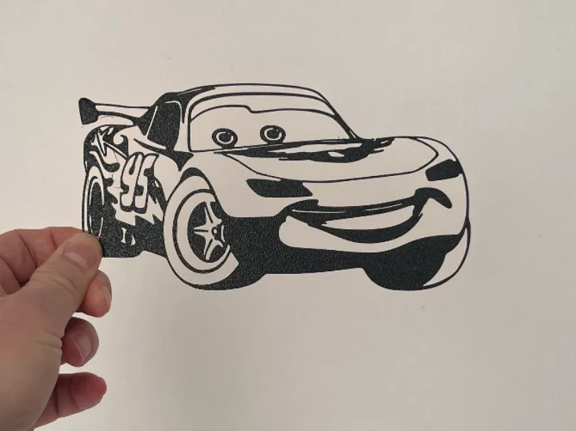 تابلو دیواری دنیای ماشین‌های انیمیشن Cars (پیکسار)