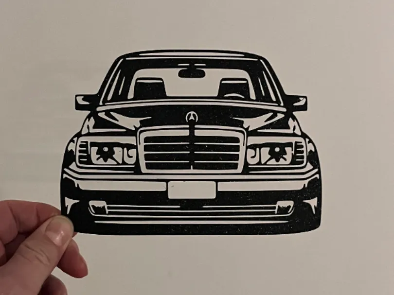 تابلو دیواری مرسدس بنز W124