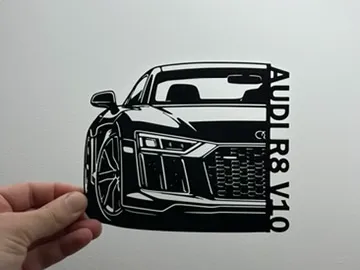تابلو دیواری آئودی R8 V10