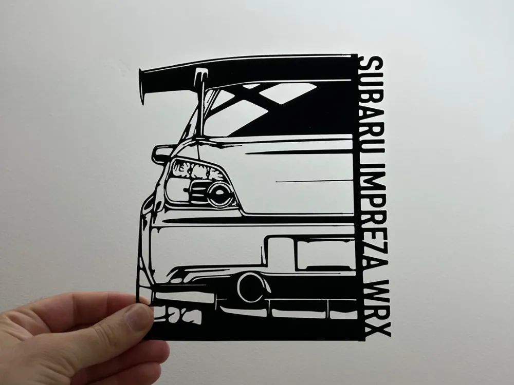 تابلو دیواری سوبارو ایمپرزا WRX