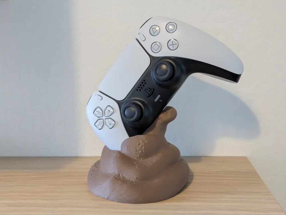 پایه نگهدارنده دسته  بازی PS5 مدل 💩 «Poop Stand»
