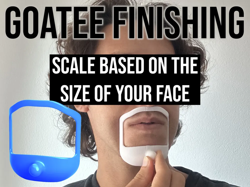 شابلون فرم‌دهنده ریش مدل Goatee