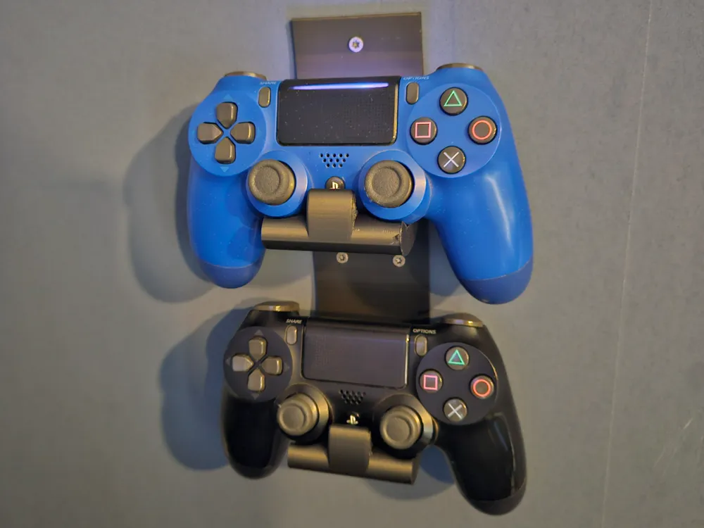 پایه دیواری نگهدارنده دو دسته بازی PS4