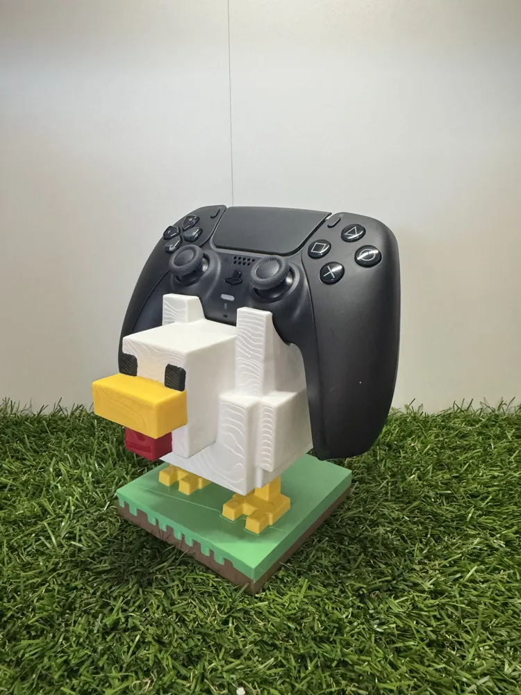 پایه نگهدارنده دسته بازی PS5 طرح مرغ Minecraft