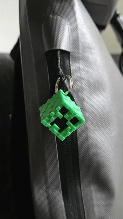 جاکلیدی سر کریپر Minecraft