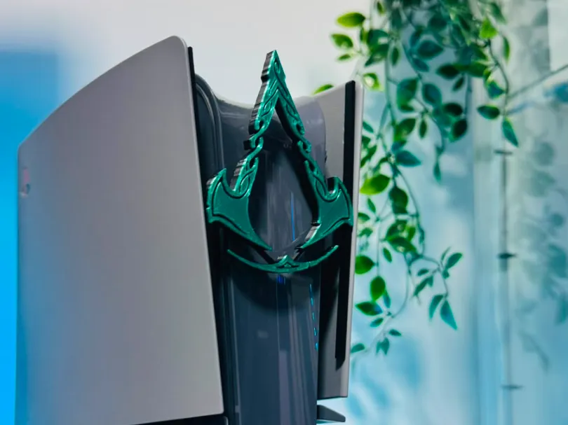 کاور کنسول  PS5 طرح Assassin’s Creed Valhalla | مناسب PS5 Fat، Slim و Pro