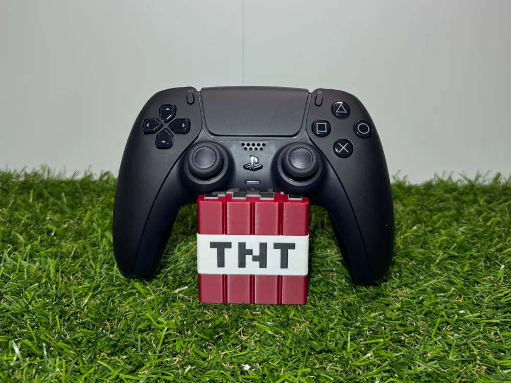 پایه نگهدارنده دسته بازی PS5 طرح TNT ماینکرفت